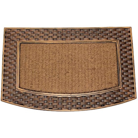 Rockport Premium Rockport Premium 22 in. W X 34 in. L Beige/Brown Coir/Rubber Door Mat PRIN2234-01
